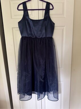 Women’s Navy Sleeveless Party Dress